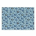 thumbnail image 1 of Evil Eye Cutting Board, Traditional Protection on Dotted Backdrop Celebration Theme, Decorative Tempered Glass Cutting and Serving Board, Small Size, Multicolor, by Ambesonne, 1 of 1
