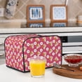 thumbnail image 6 of Gaeub Piggy Sunflower Print 4 Slice Toaster Cover,Bread Machine Cover,Dustproof Fingerprint Protectors and Greasy Protection Anti-sputtering, 6 of 7
