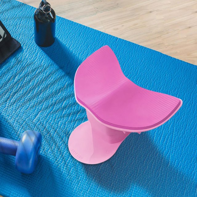 Entrenador elástico de cadera, equipo de entrenamiento de cadera y Yoga, entrenador de glúteos antideslizante para entrenamiento de glúteos, gimnasio, Rosa