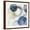 Brown Frame, variant on Art.com Blue Watercolour Rings I Art Print by Tom Reeves, 16" x 16"