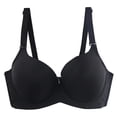 thumbnail image 1 of Plus Size Seamless Wireless Bra and Briefs Set Thin Cup No Nylon Lace Unisex, 1 of 6