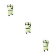 thumbnail image 1 of Transemion Versatile Foldable Shopping Trolley Bag For Various Occasions Foldable green flowers 3Set, 1 of 6