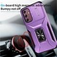 thumbnail image 3 of Funda para GANGXUN Samsung Galaxy A15 5G - Soporte metálico, Función magnética, Morado, 3 of 5
