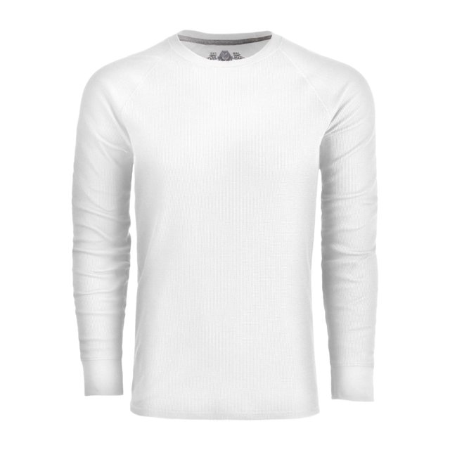 American Rag Mens Long-Sleeve Thermal Basic T-Shirt white 2XL