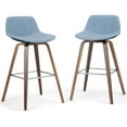 thumbnail image 2 of Simpli Home Randolph 28 inch Bentwood Counter/ Bar Height Stool (Set of 2), 2 of 15