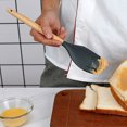 thumbnail image 3 of 2pcs Wood Handle Silicone Spatula Portable Silicone Spatula Kitchen Silicone Spatula, 3 of 8
