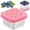Pink, variant on Stainless Steel Snack Containers,2oz Easy Open Leak Proof Reusable Snack Box Container with Lids,Small Lunch Containers for Meal Prep,School,Picnic and Travel
