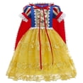 thumbnail image 1 of Vestido infantil para niñas con chal Vestido infantil Vestido de princesa Vestido de exhibición Vestido Valla, 1 of 5