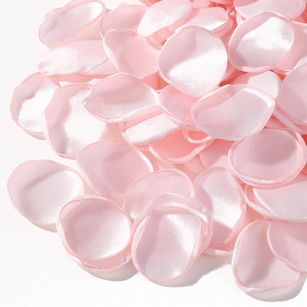 Nvzi 200 piezas de pétalos de rosa de seda, pétalos de flores artificiales para bodas, pétalos, B08