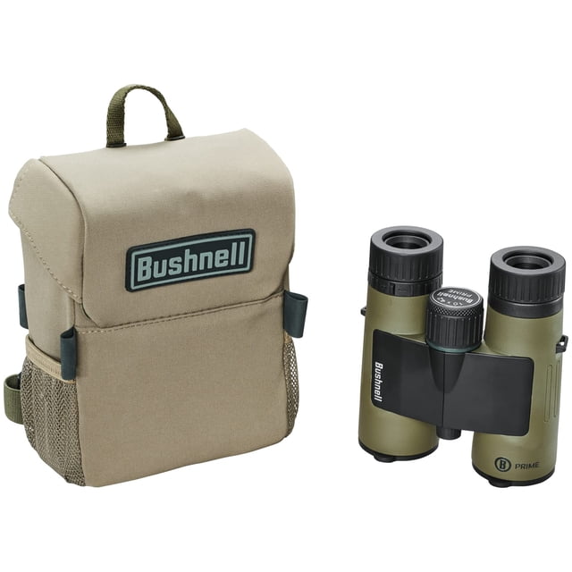 Binoculares Bushnell Prime 10x42 impermeables con funda resistente