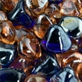thumbnail image 5 of Marmalade Skies Blended Fire Pit Glass Diamonds | 1", 10 lbs, 5 of 5