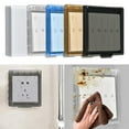 thumbnail image 3 of 3Pc Self-Adhesive Switch Protective Cover Plastic For Protection Socket Wall 86 Type, 3 of 4