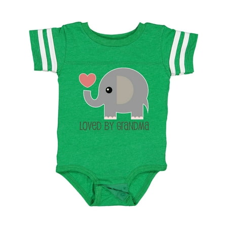 

Inktastic Loved by Grandma Cute Grandchild Gift Baby Boy or Baby Girl Bodysuit