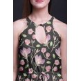 thumbnail image 5 of Bimba Floral Ladies Sleeveless Long Print Maxi Dress with Side Slits Summer Wear-XX-Large, 5 of 6