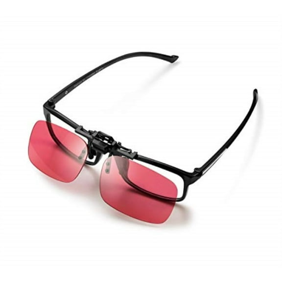 pilestone gm-3 color blind corrective glasses for red-green blindness (color blind glasses)-clip on, same lenses as gm-2