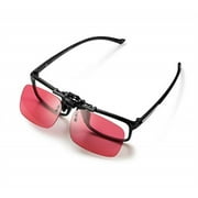 pilestone gm-3 color blind corrective glasses for red-green blindness (color blind glasses)-clip on, same lenses as gm-2