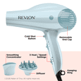 thumbnail image 4 of Revlon 1875W IONIC Volume Booster Hair Dryer, Blue, 4 of 8