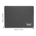 thumbnail image 2 of OULII 1 Set Diatomite Grey Cat Head Shape Pet Feeding Pad For Pet Owners Daily Feeding, 2 of 8