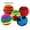 10, variant on Dongrere Striped Knitted Footbag Crocheted Footbag Colorful Juggling Bag for Outdoor Activities Games Practice Supplies, 2.7 Inch