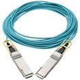 thumbnail image 3 of Tripp Lite 49.2ft QSFP28 to QSFP28 Active Optical Cable 100GbE AOC M/M, Aqua, 3 of 3