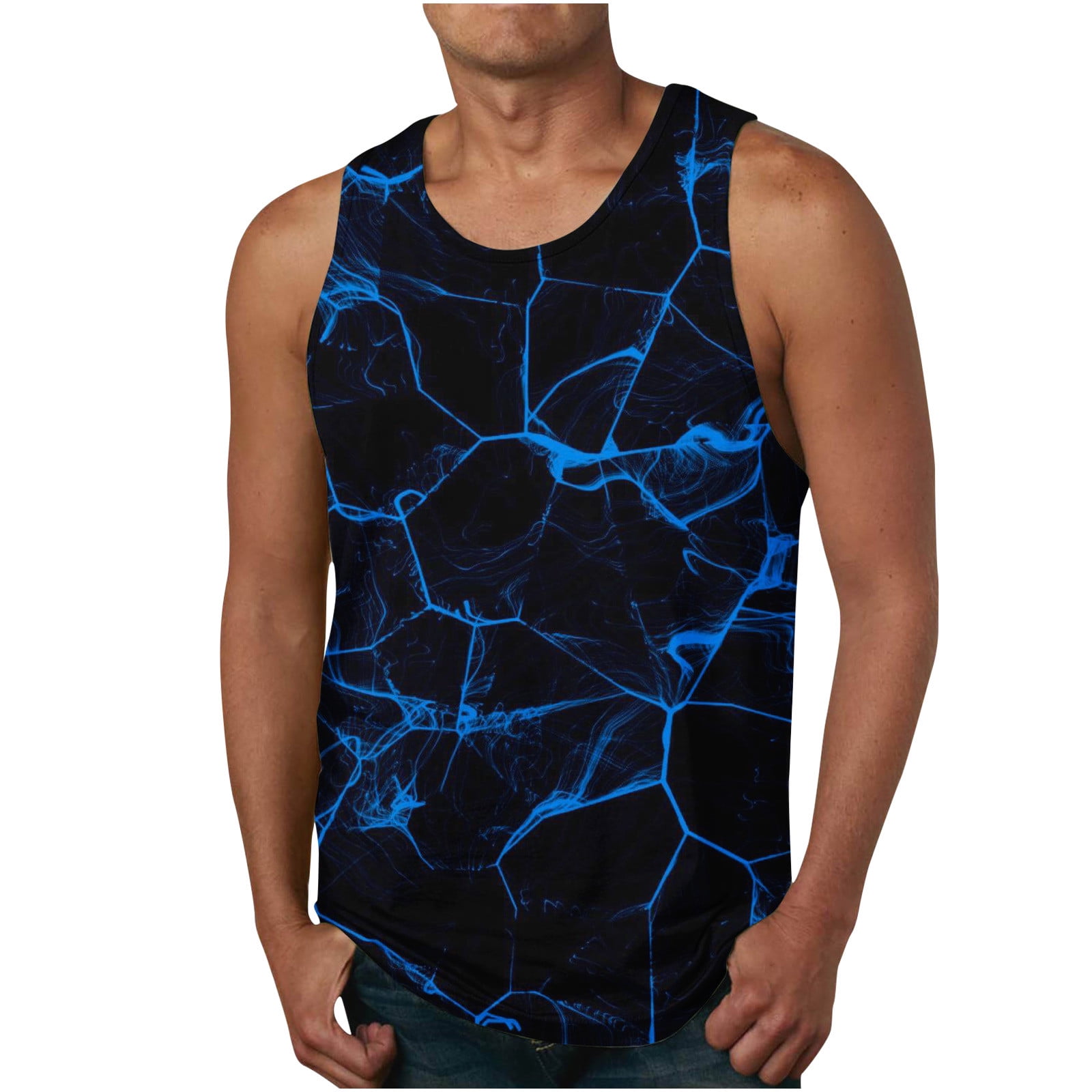Débardeur Homme Sport En Coton - Sans Manches Pour Musculation, Gym Ou Running - Confort Max
