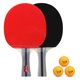 thumbnail image 3 of Palas de ping pong de raquetas de tenis de mesa 2 ping pong, 3 of 8
