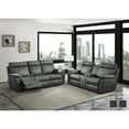 thumbnail image 2 of Fremont & Park Metz 2-Piece Reclining Living Room Set Blue, 2 of 5