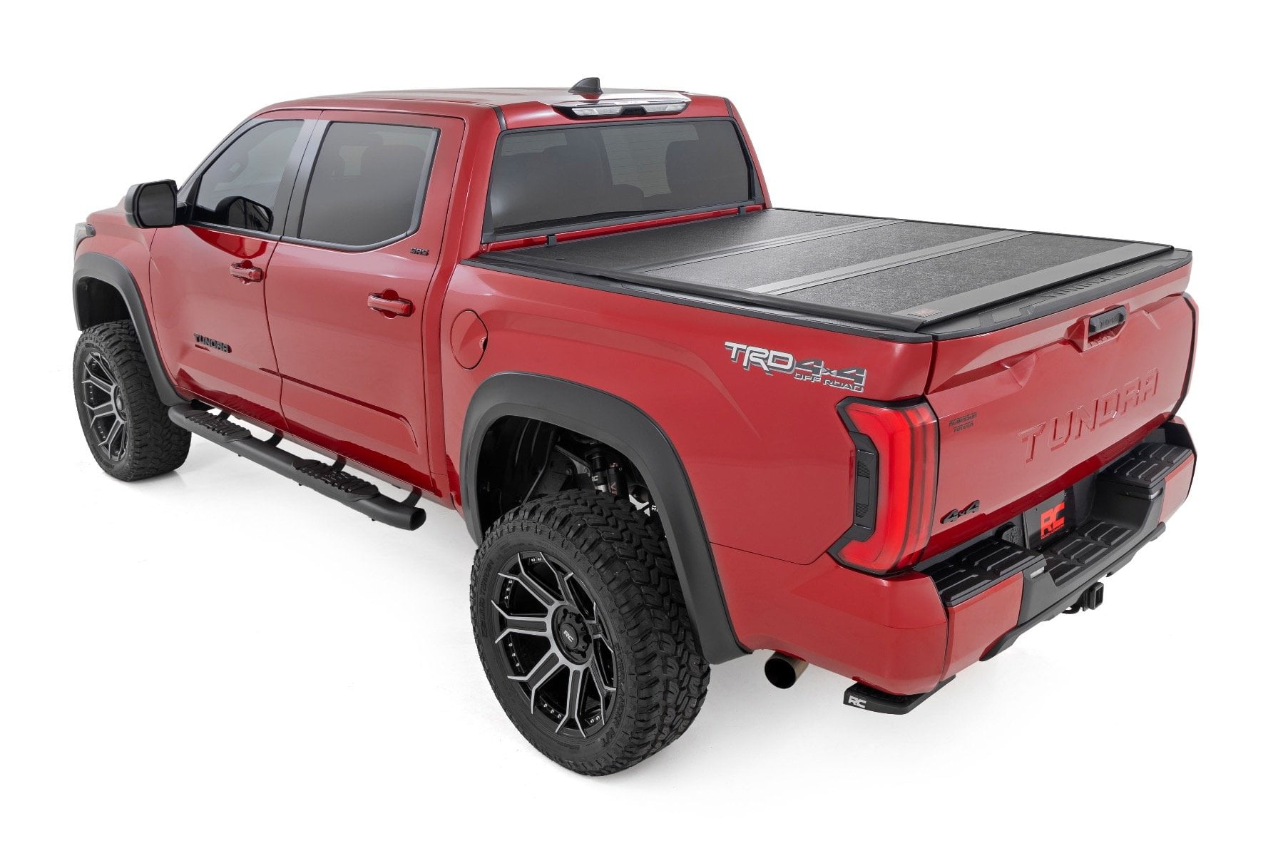 Rough Country Low Profile Hard Tri-Fold for 22-26 Toyota Tundra | 5'7- 47514551B