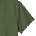thumbnail image 4 of BSDJILFG Big and Tall Shirts ,Mens Casual Basic Tees Solid Color Loose Short Sleeve V-Neck T-shirt Cotton Tops,Sizes L-6XL, 4 of 5