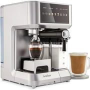 IVATION Espresso & Cappuccino Maker with Frother, 58mm Coffee Machine, Single & Double Shot, Auto Clean