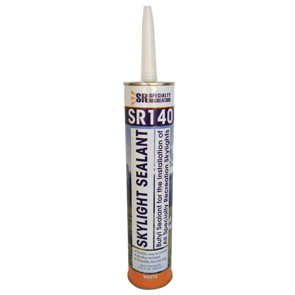 Specialty Recreation SR140 Skylight Sealant 10.3 oz. Tube, White