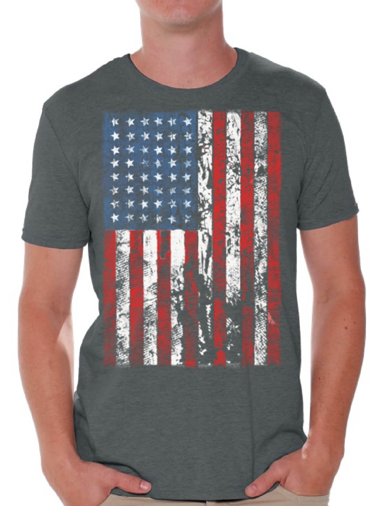 American Flag vintage CREWNECK distressed USA flag American Patriotism sweater 