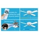 thumbnail image 3 of 2X Control Remoto Universal para Ventilador de Techo, Control de 3 Velocidades para Ventilador de Techo y Regulador Intensidad Luz para Modelos 53T, 11T,35T, HD5 UC7030T y UC9050T., 3 of 5