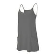 thumbnail image 5 of ameIAEA Women Summer Dresses Sleeveless Athletic Workout Short Dress with Built-in Shorts & Pockets, 5 of 7