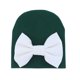 thumbnail image 1 of Minnieouse Gorros de bebé con lazo, gorros para recién nacidos, regalos de cumpleaños, accesorios cómodos para niños pequeños, suministros de Sombreros green2 nudo blanco Minnieouse AP009361-33B, 1 of 5
