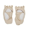 thumbnail image 1 of 1 Pair Socks Non-slip Socks Low Heel Toes Separator Open Toe Boat Socks Foot Accessory, Khaki, 1 of 8