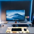 thumbnail image 6 of Desk Pad, Cute Cat Potted Plant Desk Mat, Anime Kawaii Cat Large Gaming Mouse Pad for Desk, 31.5"x11.8" Extended Big Computer Keyboard Mouse Pad with Non-Slip Base and Stitched Edge, 6 of 13