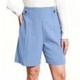 thumbnail image 5 of Admvng Women's Plus Size Summer Casual Shorts Breathable Soft Hiking Shorts with Pockets, 5 of 8