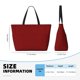 thumbnail image 4 of Easygdp Maroon Bolsa de Viaje de Playa de Gran Capacidad, Bolsa Tote Perfecta para la Playa, Escapadas de Fin de Semana y Viajes, 4 of 7