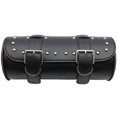 thumbnail image 3 of Bolsa universal para sillín de motocicleta, bolsa de herramientas para moto, bolsa de herramientas impermeable de cuero para moto, alforjas redondas, bolsa de almacenamiento de moda para moto, 3 of 7