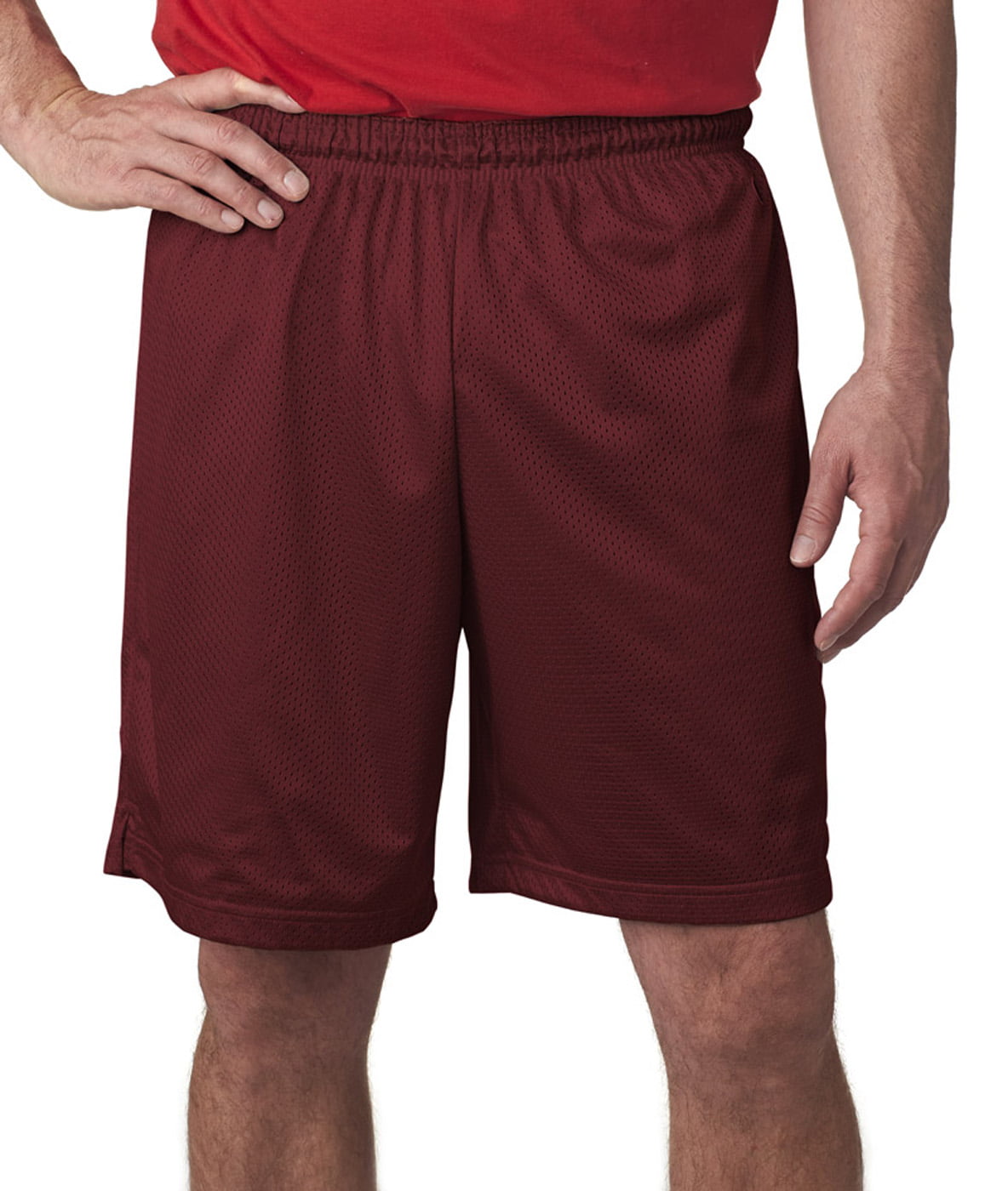 8731 Champion mens Polyester Mesh Shorts 