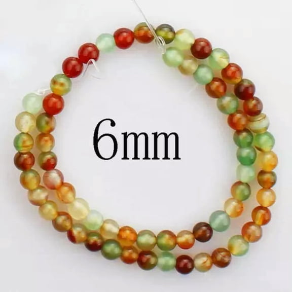 U8MO 15" Strand Natural Peacock Agate Stone Gemstone Beads lot 4mm 6mm 8mm 10mm 12mm-6mm