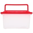thumbnail image 2 of GOOHOCHY Tanque de peces portátil Acuario de mano Pecera transparente Caja para tortugas Caja para hámsteres y mascotas, 2 of 7