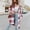 Blue, variant on HuaLeiMao Womens Winter Jacket Casual Solid Color Quilted Cotton Jacket with Pockets Warm Lapel Button Coat Tops