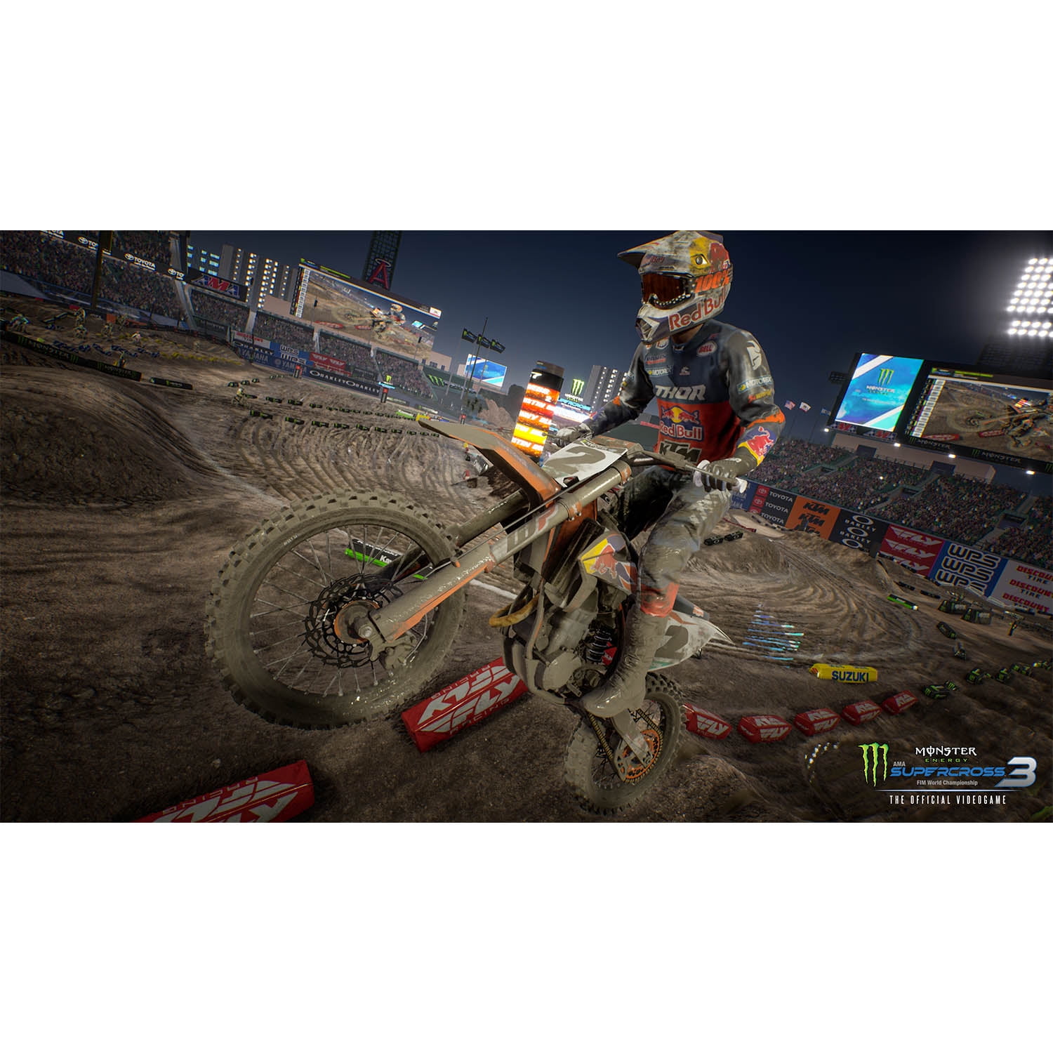  Monster Energy Supercross: The Official Videogame - PlayStation  4 : Square Enix LLC: Video Games