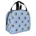 thumbnail image 2 of Kuqiui Brown French Bulldog Print Lunch Bag Lunch Box for Women & Men,Large Capacity Insulated Lunch Bag for Adult,Leakproof Reusable Lunch Tote Bags for Work/Office/Travel/Picnic, 2 of 8