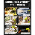thumbnail image 4 of SEESE Cordless Handheld Leaf Blower, 33000 RPM Electric Turbo-Jet Blower w/ 4.0Ah Battery & Charger, Yard Cleaning, Lawn Care, Leaf & Dust Removal, 4 of 8