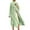 Green, variant on Wancir Womens Muslim Dress 2024 Long Sleeve Crew Neck Spring Summer Dresses Casual Slim Eid Party Dress with Pockets