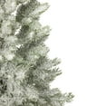 thumbnail image 6 of Northlight Slim Flocked Norfolk Pine Artificial Christmas Tree - 4.5’ - Unlit, 6 of 9