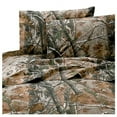 thumbnail image 2 of Realtree All Purpose Camo Sheet Set - 4 Piece Camouflage Printed Bedding -Percale Weave Super Soft Cotton 100 GSM Fabric - Easy Care Forest Theme Sheet Set for Bedroom, Hunting & Outdoor - (Full), 2 of 5
